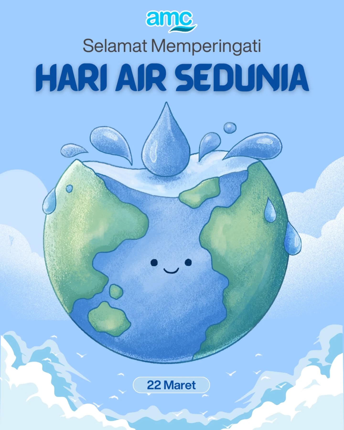 Dalam rangka Hari Air Sedunia, 22 Maret, mari perkuat komitmen terhadap pengelolaan sumber daya air yang berkelanjutan serta pengendalian pencemaran air.
Air yang terjaga kualitasnya adalah fondasi kesehatan lingkungan dan pembangunan berkelanjutan. 💧🌿

#HariAirSedunia #PengelolaanAir #EnvironmentalCare #SustainableDevelopment