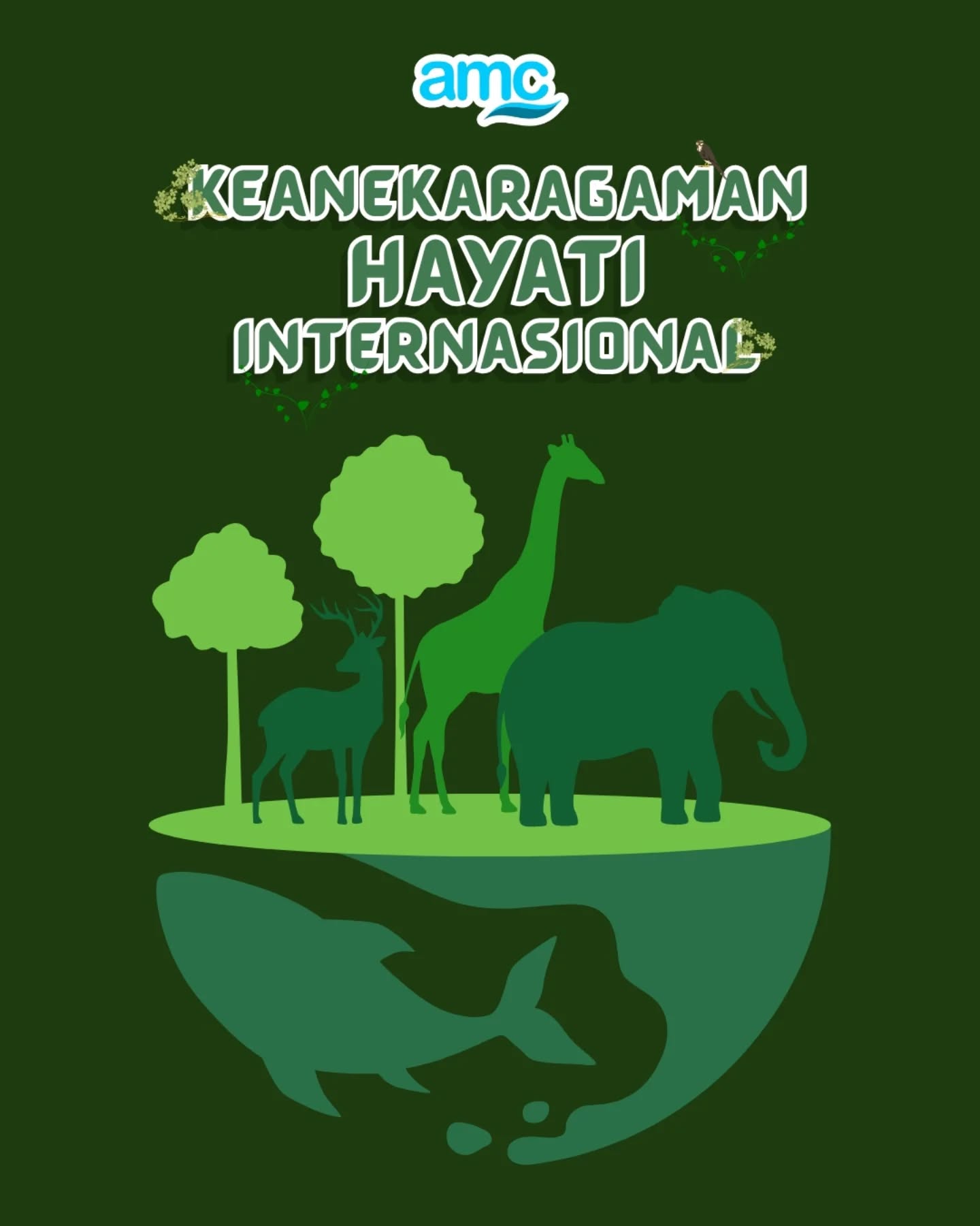 Keanekaragaman hayati bukan hanya tentang alam, tetapi tentang kehidupan yang saling terhubung. 🌿
Mari menjaga bumi dengan melindungi setiap ekosistem, flora, dan fauna untuk masa depan yang berkelanjutan.

22 Mei — Hari Keanekaragaman Hayati Internasional

#BiodiversityDay #HariKeanekaragamanHayati #SaveNature #Sustainability