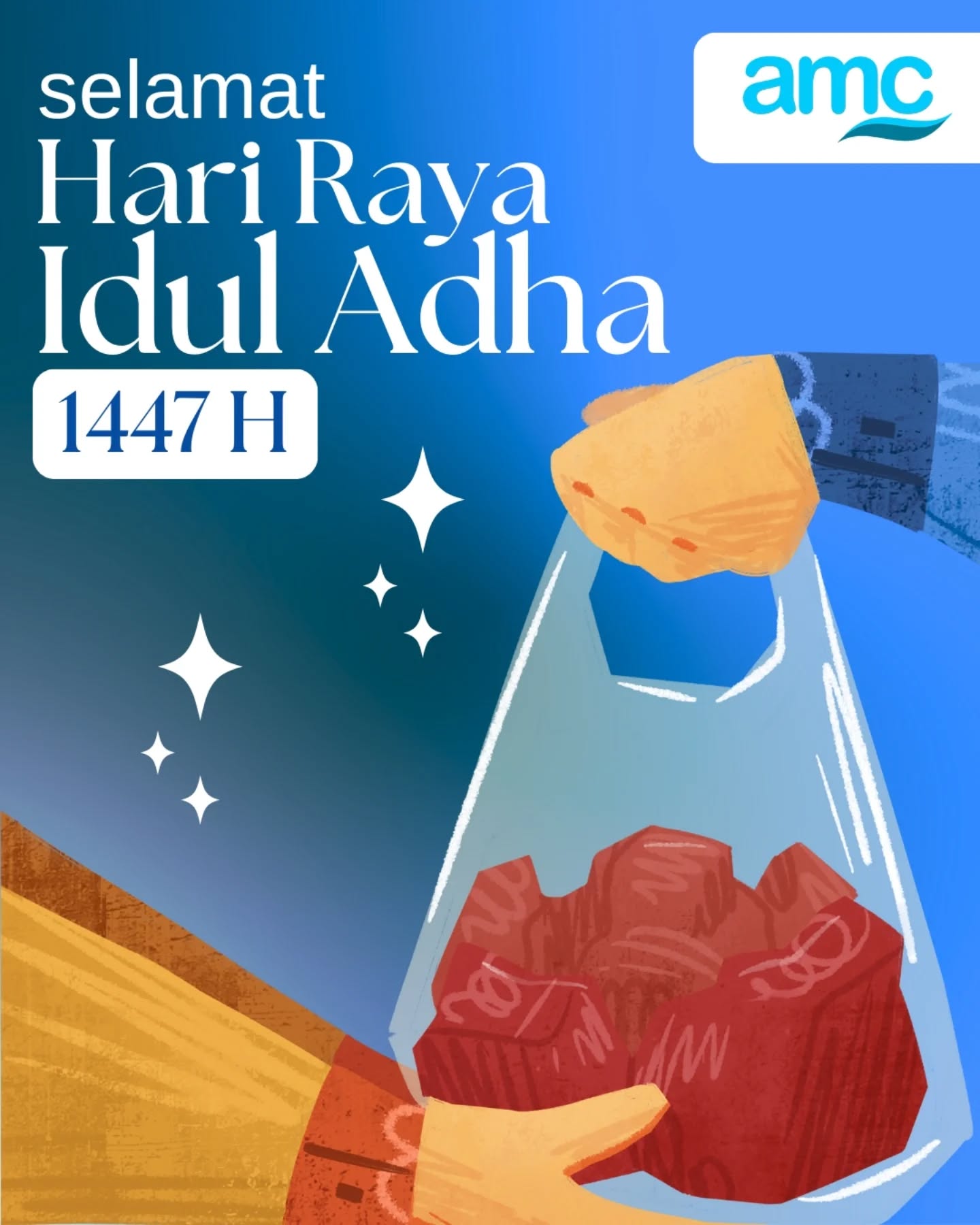 Selamat Hari Raya Idul Adha 1447 H 🌙✨

Semoga semangat pengorbanan, keikhlasan, dan kepedulian senantiasa menguatkan langkah kita dalam berbagi kebaikan kepada sesama.

27 Mei 2026
Taqabbalallahu minna wa minkum. Mohon maaf lahir dan batin.

#IdulAdha1447H #HariRayaIdulAdha #EidAlAdha #BerbagiKebaikan