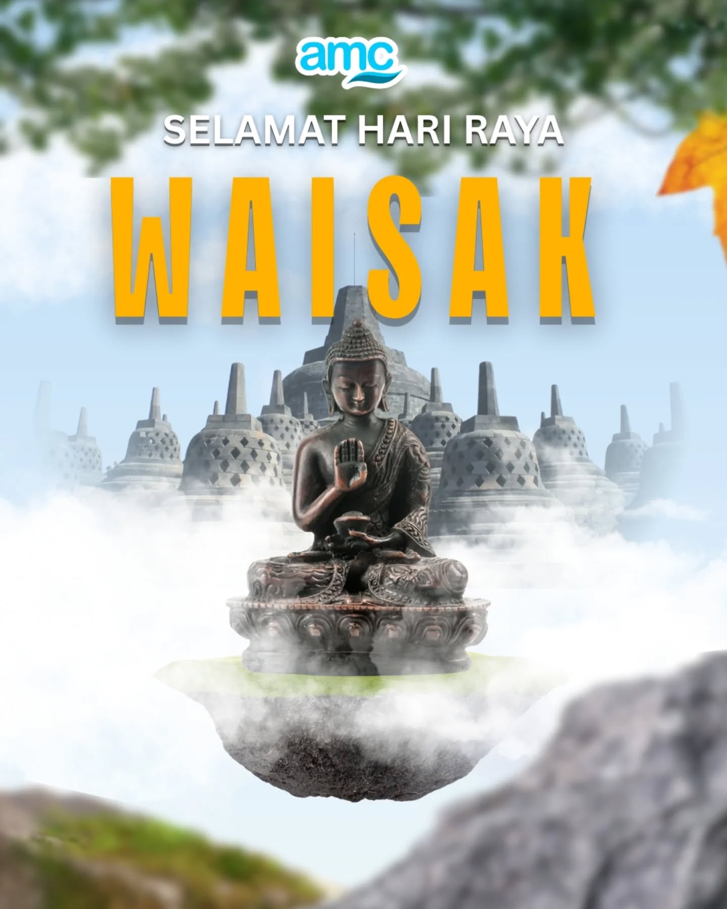Selamat Hari Raya Waisak 2569 BE ✨

Semoga cahaya kebijaksanaan, kedamaian, dan kasih sayang senantiasa menerangi hati dan langkah kita dalam menjalani kehidupan.

31 Mei 2026
Sabbe Satta Bhavantu Sukhitatta — Semoga semua makhluk hidup berbahagia.

#HariWaisak #Waisak2569 #VesakDay #PeaceAndCompassion