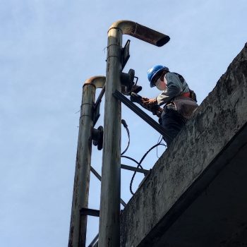 Pengambilan sampel cerobong Emisi